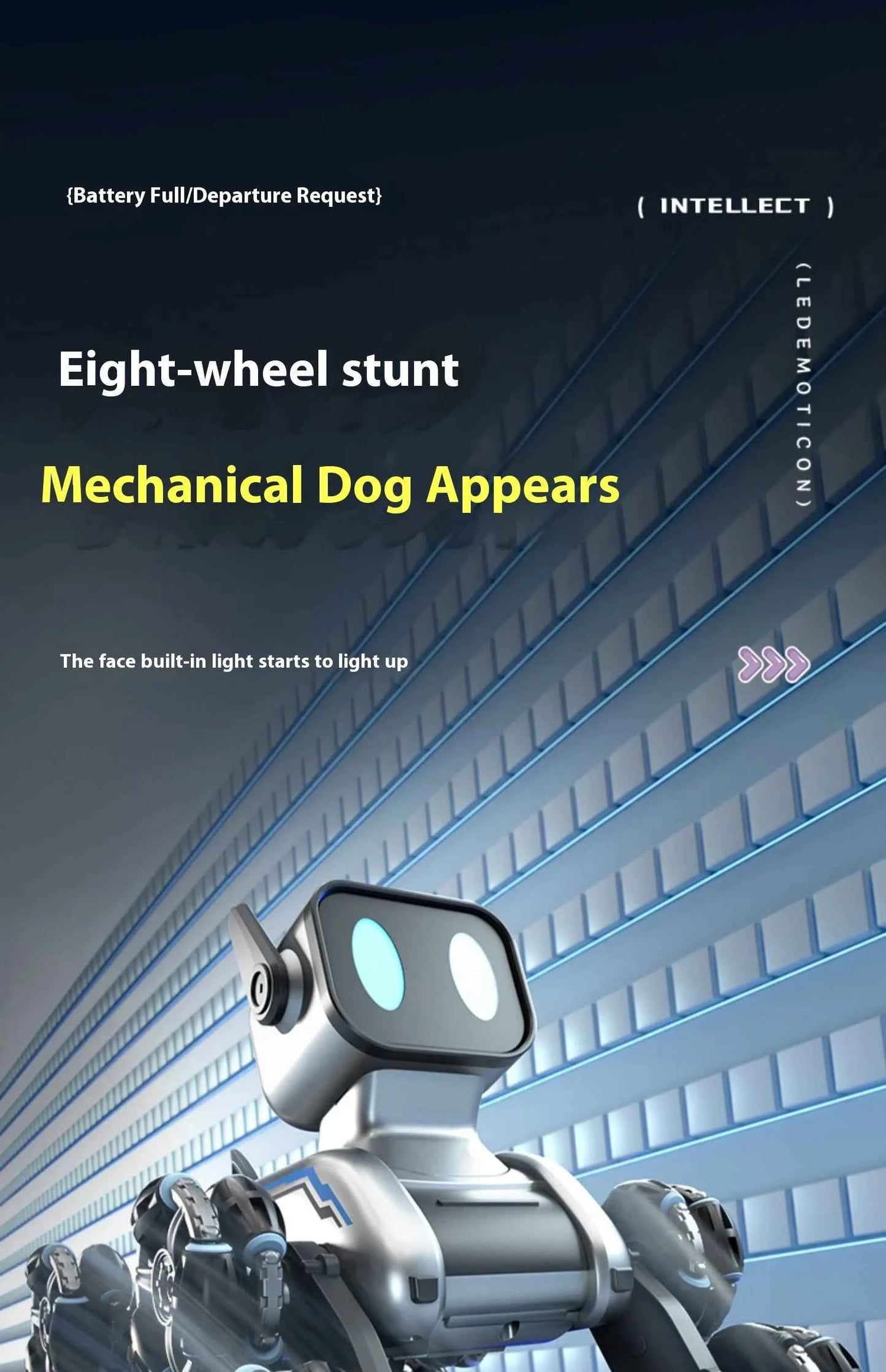 Technology Intelligent Remote Control Dog Toy - Electric Gesture Sensing Machine Dog Remote Control Car