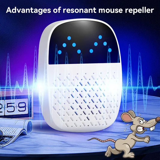 2026 AI Intelligent Acoustic Pulse Resonance Rat Repellent Ultrasonic Mosquito Rat Repellent  Improve Sleep Home Bedroom New