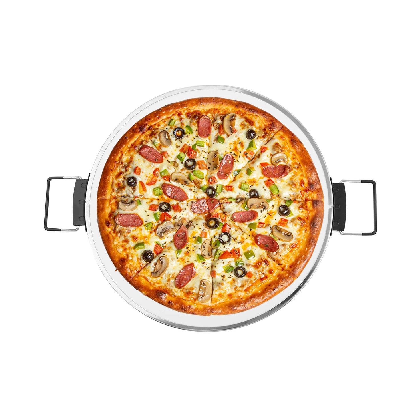12 Inch Ceramic Pizza Tray Stone Pan Delicious Crust Calzones