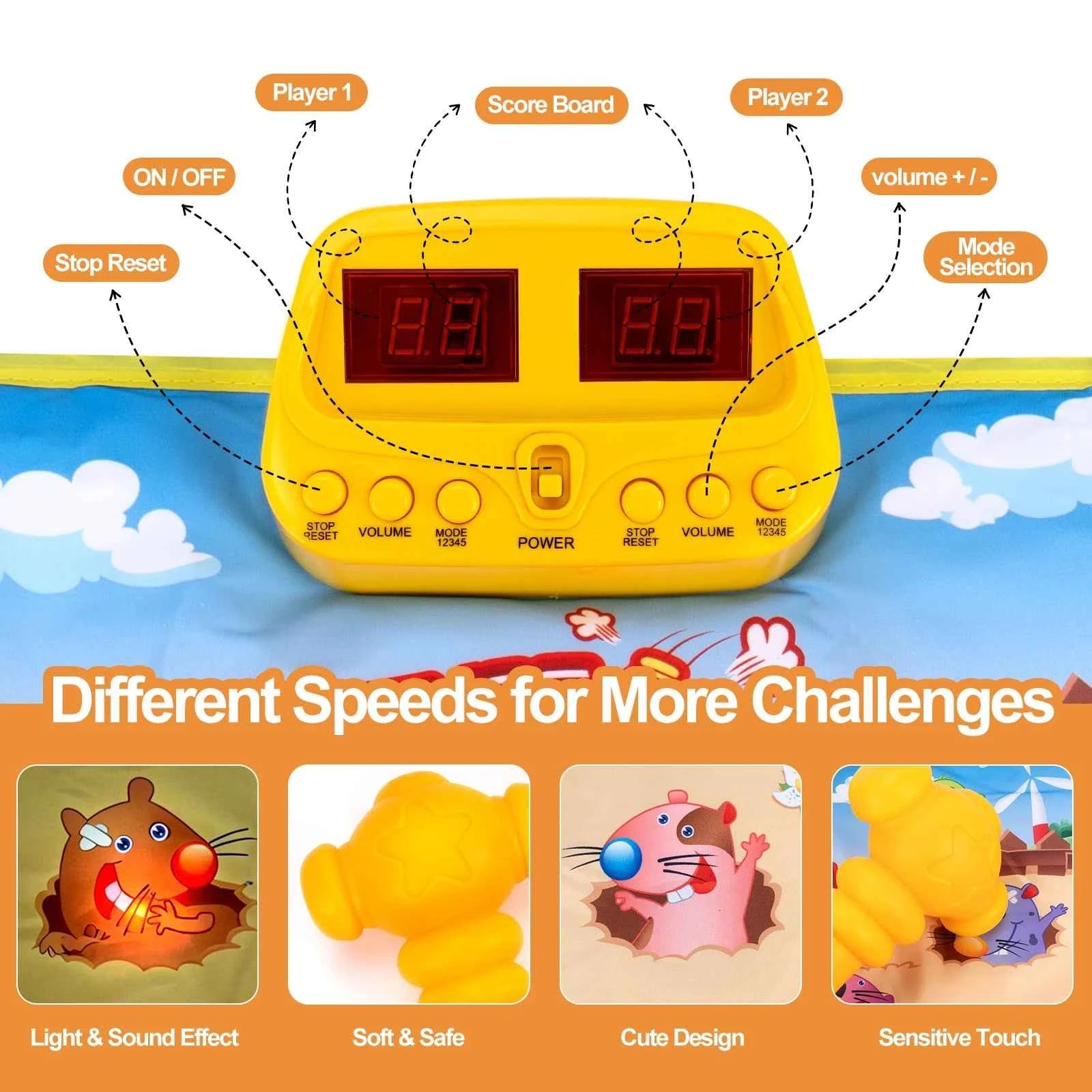 90x70cm Unicorn Music Mat - 2 in 1 Piano Keyboard and Drum Dance Mat for Kids, Educational Toys with 8 Instruments Sounds