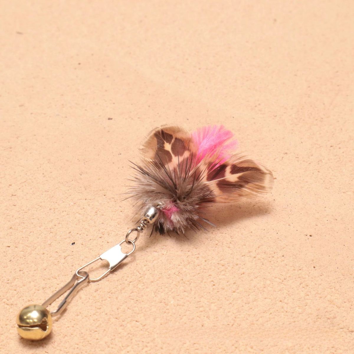 3/6pcs Simulation Insect Cat Teaser Stick for Change Heads Cat Toys Pet Toy Supplies
