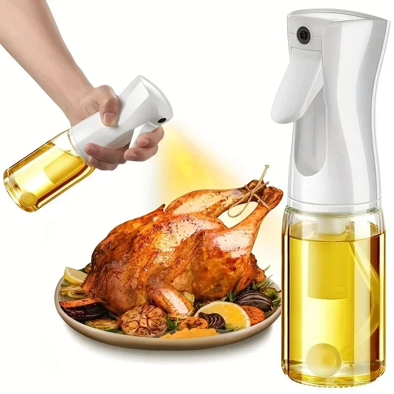 200ml 300ml 500ml Oil Spray Bottle Kitchen Cooking Olive Oil Dispenser Camping BBQ Baking Vinegar Soy Sauce Sprayer Containers