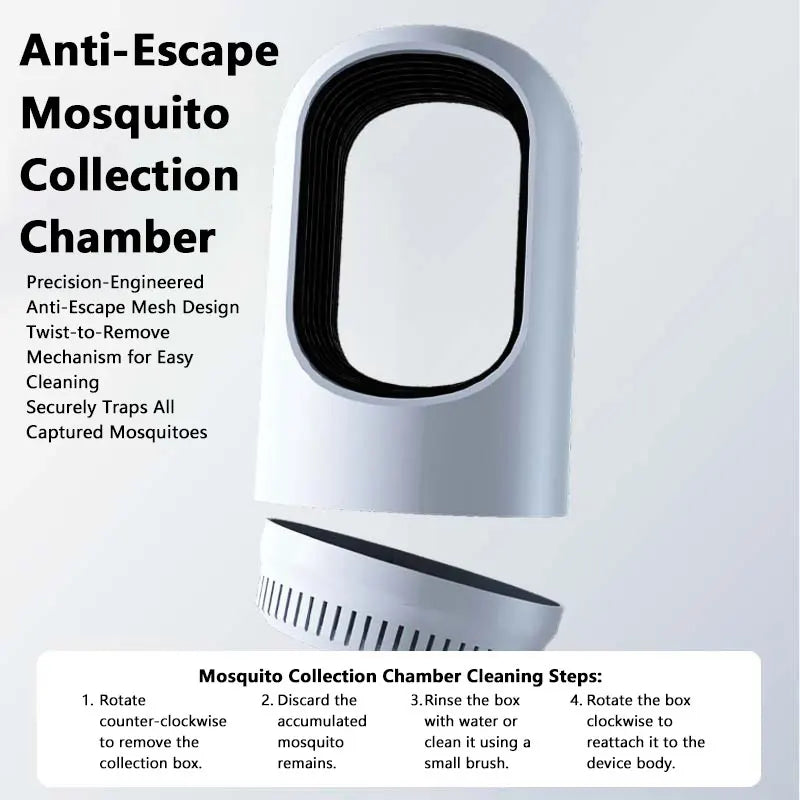 Lampe anti-moustique photocatalytique Lenovo pour chambre à coucher, appareil domestique silencieux par inhalation pour l'été