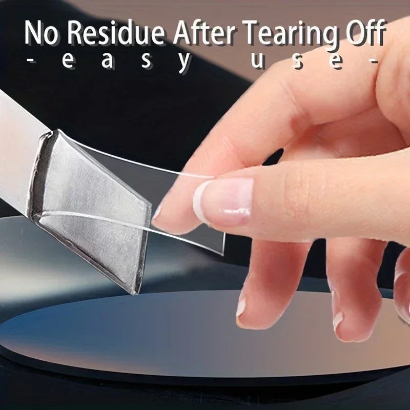 Nano Tape Super Strong Double Sided Tape Extra Strong Adhesive Non-slip Waterproof Transparent Tape for Kitchen Bathroom