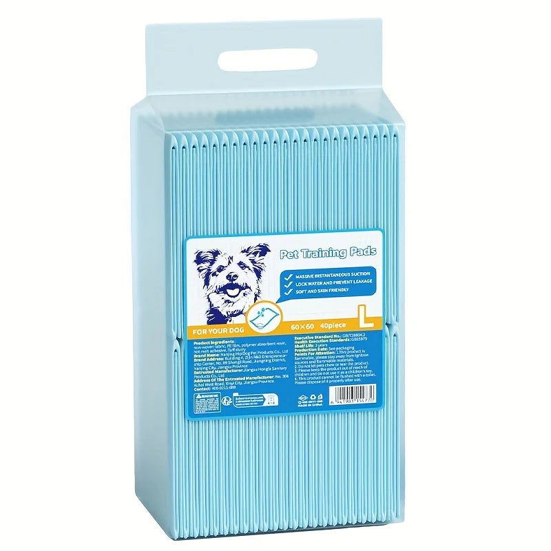 Absorbent Pet Diape Thickened Puppy Training Pads Cat Dog Pee Pads Leak-Proof Pet Urine Mat Quick Dry Pet Supplies