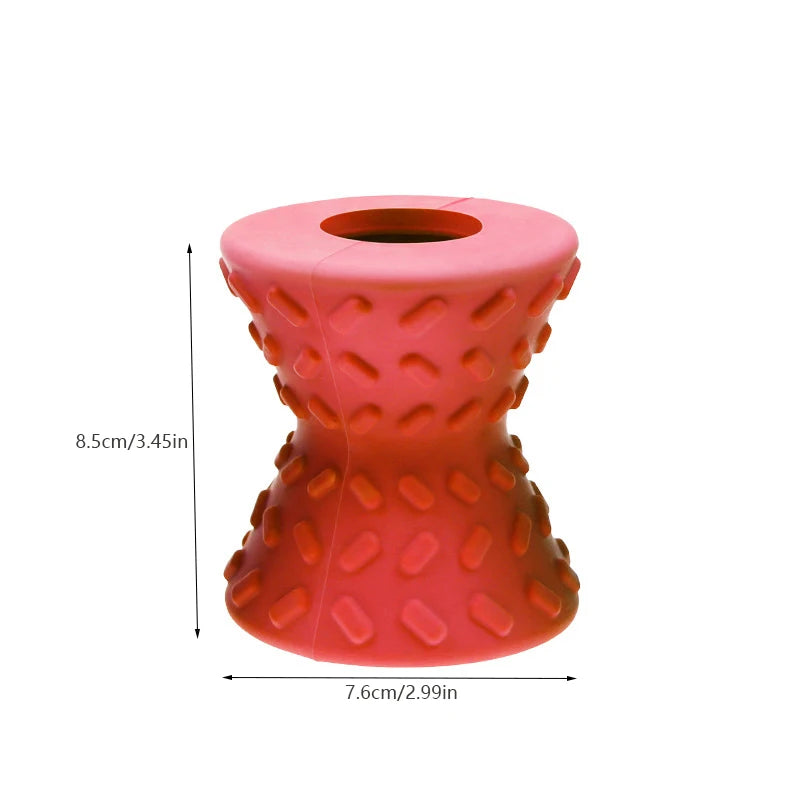 Rubber Durable Dog Chew Toys Interactive Pet Leaking Food Toys for Small Large Dogs Bite Resistant Puppy Tooth Cleaning Toy