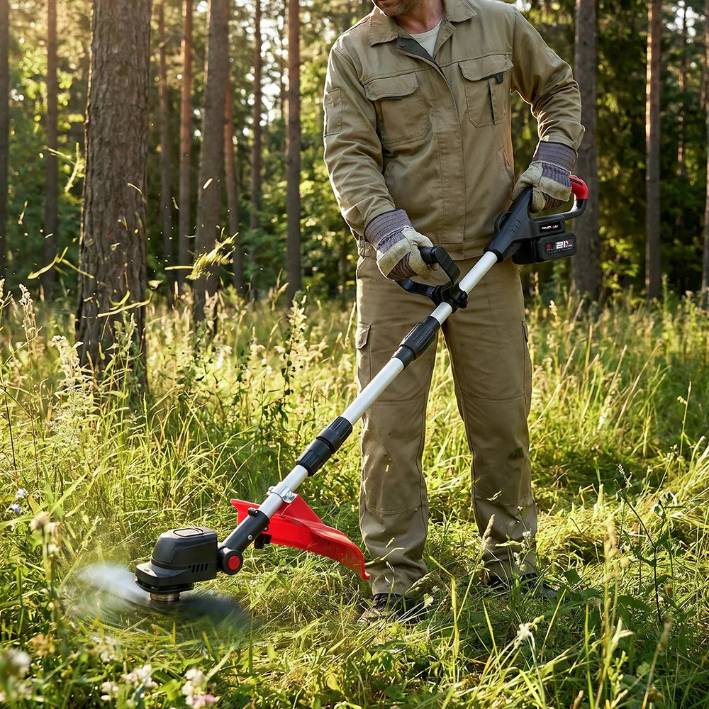 TONDEUSE À GAZON ÉLECTRIQUE SANS FIL ONEVAN 9 POUCES, 40 000 TR/MIN, MOTEUR SANS BALAIS, OUTIL DE JARDINAGE POUR BATTERIE MAKITA 18V