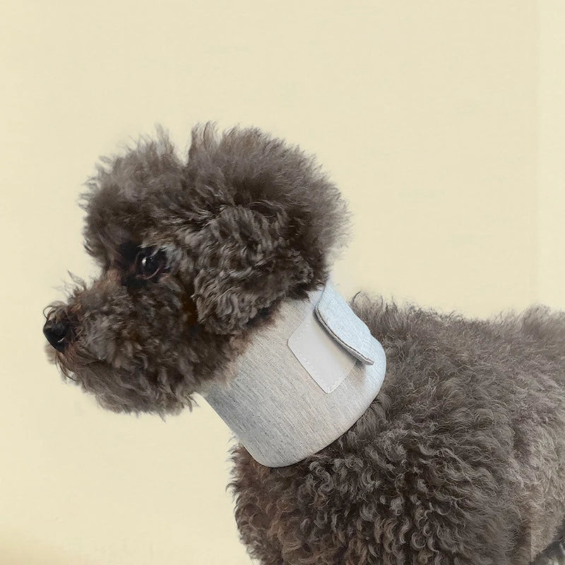 Adjustable Dog Elizabeth Circle Anti-bite Pet Dog Collar Puppy Neck Protection Cover Breathable After Surgery Protective Collar