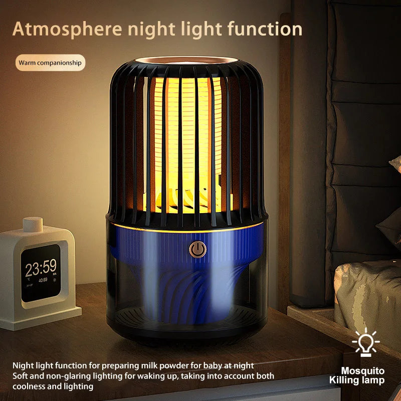 Lenovo Bug Zapper Muggenlamp USB Oplaadbare Draagbare Insectenval UV-licht Stil voor Thuis Binnen Buiten Camping