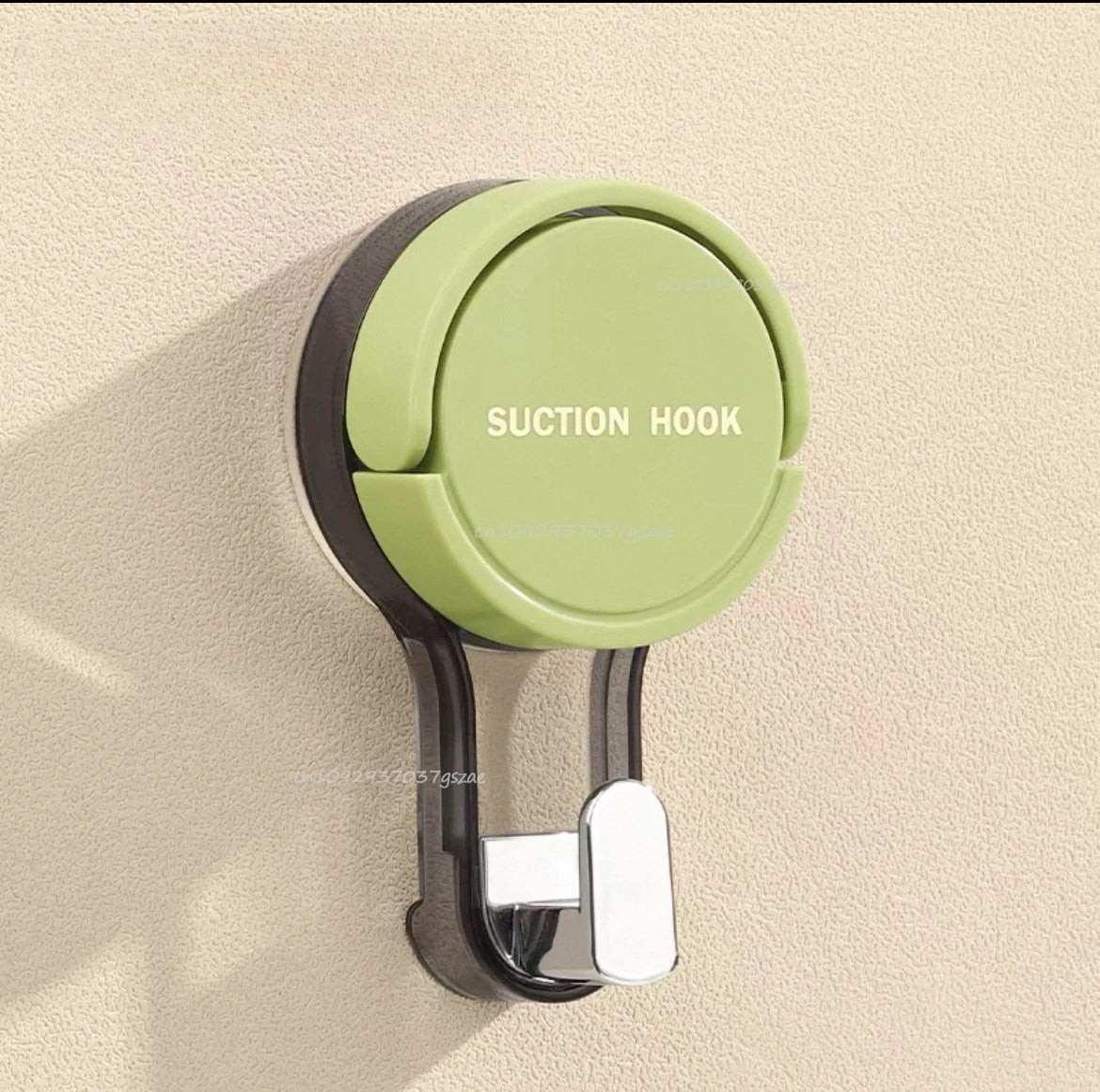 Vacuum Suction Hook Traceless No-Drilling Strong Hold Reusable Waterproof for Bathroom Kitchen Office Door Back Toilet Area