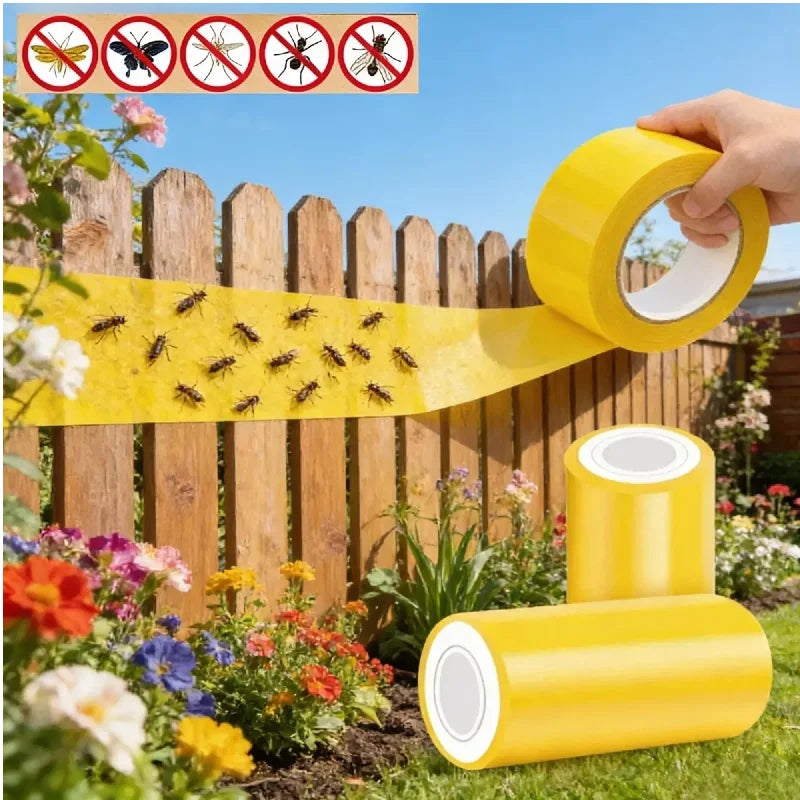 Strong Adhesive Insect Tape Tree Tapes Insect Barrier Double-Sided Tape Effective Against Pest Control Protecting Trees Stickers