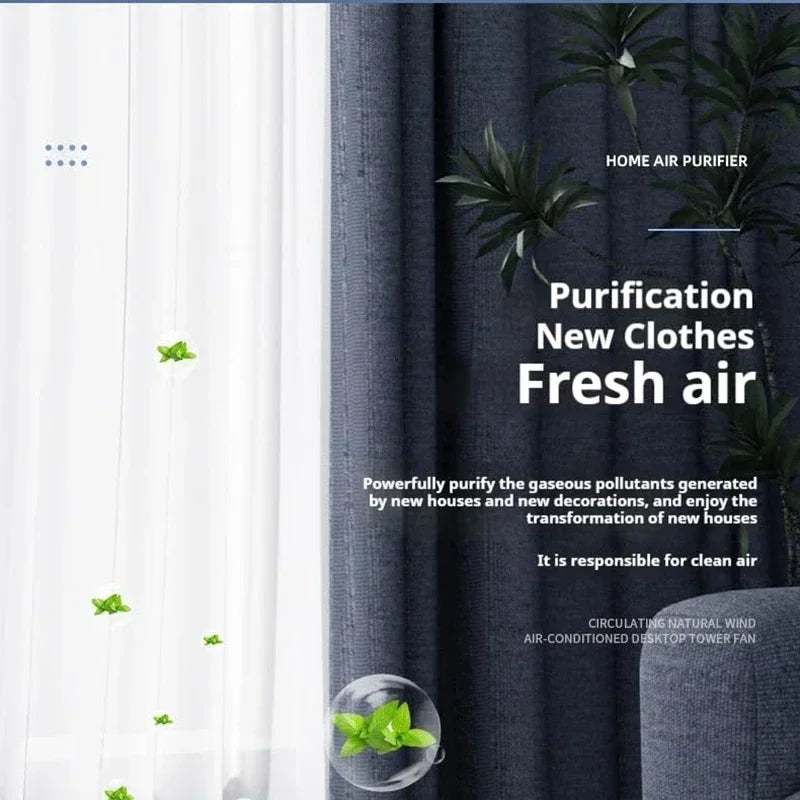 Nouveau mini purificateur d'air USB de bureau, générateur d'ions négatifs portable pour éliminer le formaldéhyde, les odeurs et la poussière pour la maison, la voiture, le bureau et les voyages