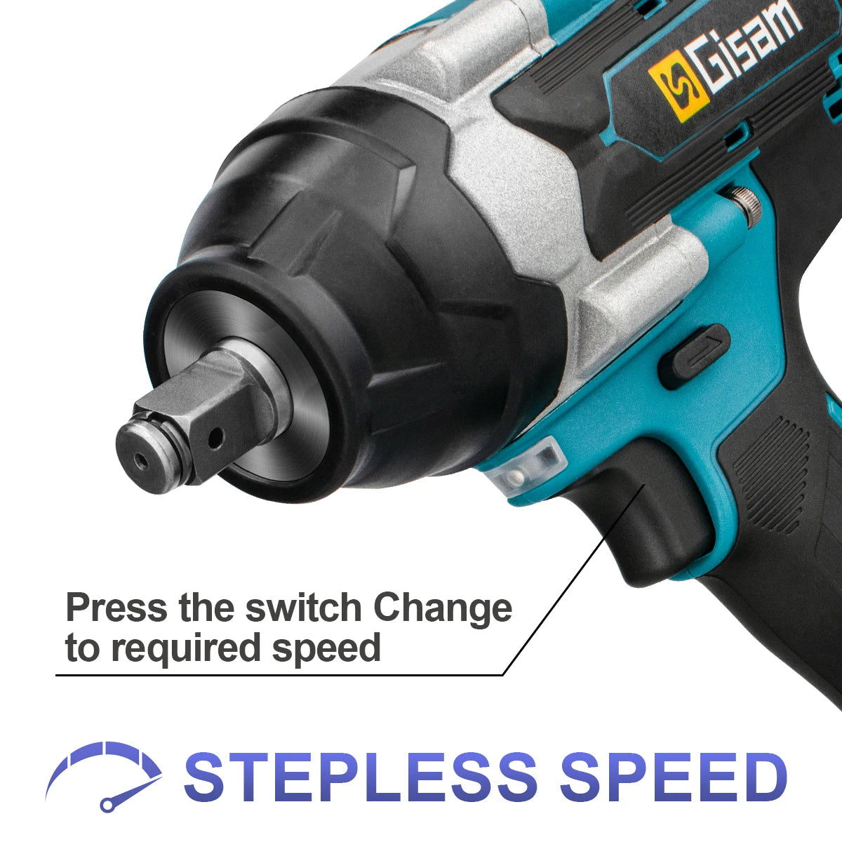 1800N.M Torque Brushless Electric Impact Wrench 1/2 inch Without Battery Cordless Wrench Power Tools For Makita 18V Battery Pin