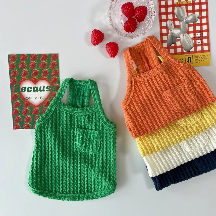 Summer Thin Dog Vest Breathable Dog Clothes For Small Dogs Chihuahua French Bulldog clothing Puppy Clothes Dog Accessories