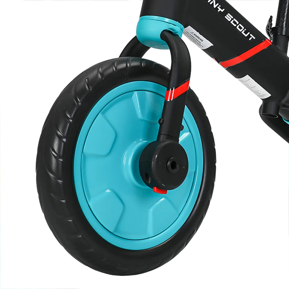 UBRAVOO Fit 'n Joy Toddler Training Bicycle 4-in-1 Balance Bike with Pedals & Training Wheels for Boys Girls Ages 2-4 - Quality Shopping Centre