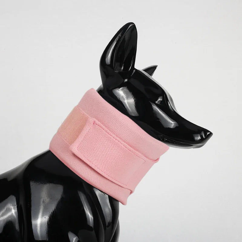 Adjustable Dog Elizabeth Circle Anti-bite Pet Dog Collar Puppy Neck Protection Cover Breathable After Surgery Protective Collar