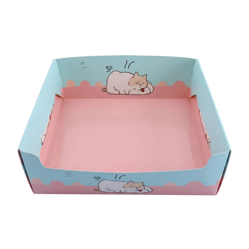 1/3 PCs Disposable Cat Litter Box Foldable Cat Litter Box Portable Travel Cat Toilet Tray for Indoor Outdoor Cat Accessories