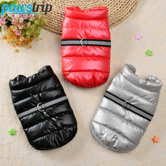 Winter Warm Dog Coat Jacket Coat for Small Medium Dogs Waterproof Puppy Clothes Windproof Pug Overalls Outfit Dog Accessories