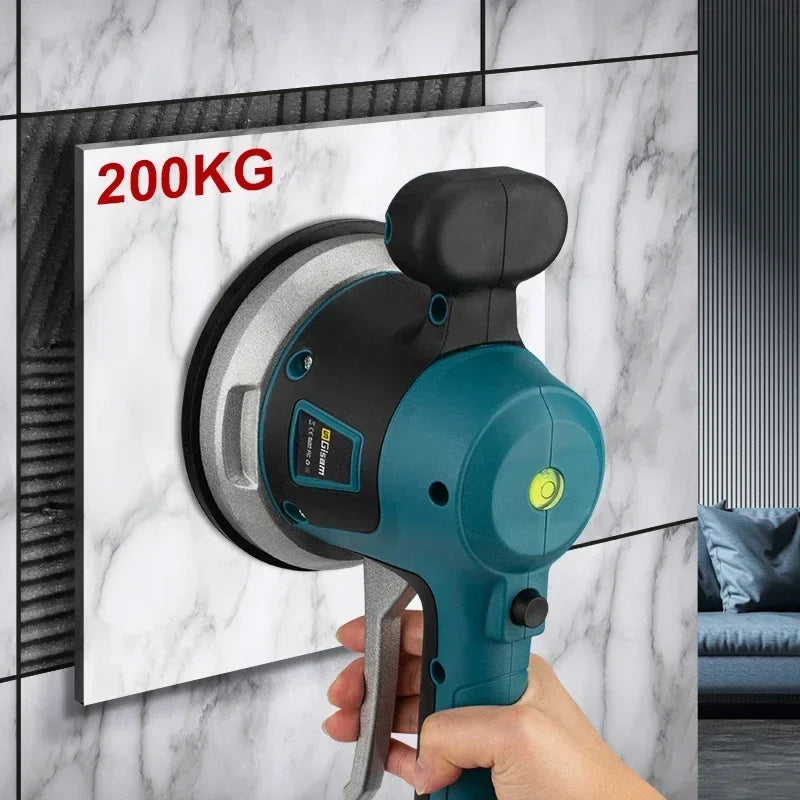 Vibrateur de carreleur sans fil Gisam, machine à carreler, 6 vitesses, ajustement automatique du nivellement des carreaux, outil d'absorption pour batterie Makita 18V