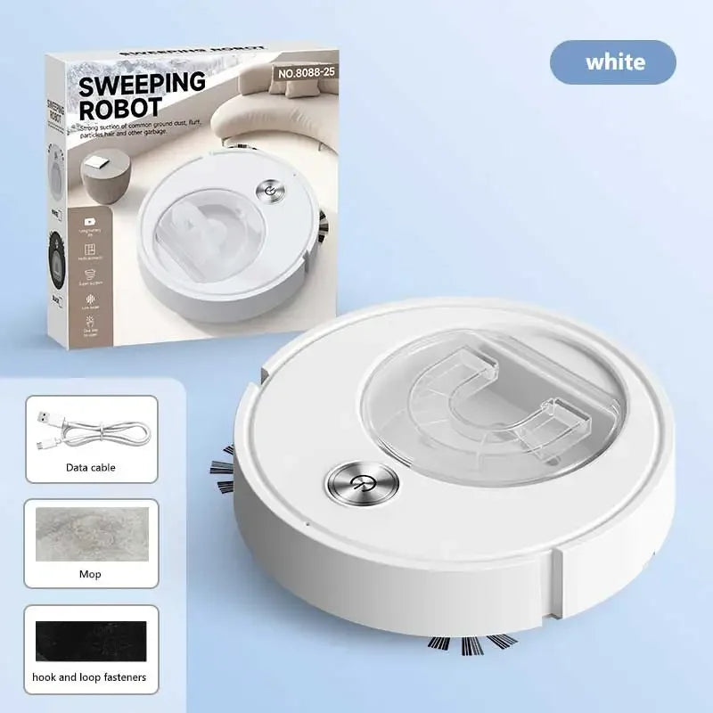 2026 3-in-1 Efficient Cleaning Scanning Suction Dragging Integrated Dust Box Can Removal  USB Rechargeable Fully Automatic Robot