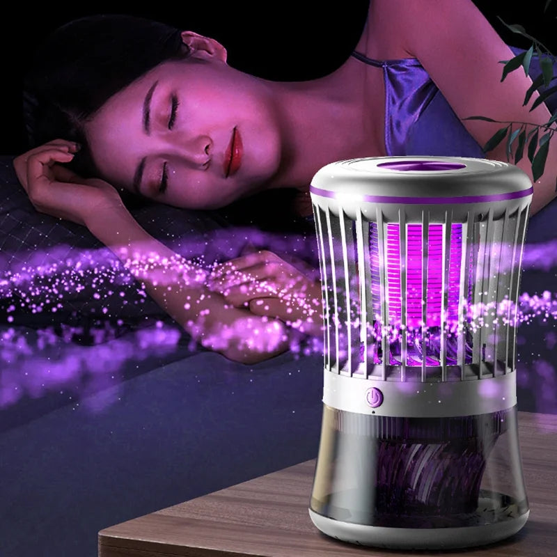Lenovo 2-in-1 muggenlamp, elektrische schok- en inhalatiemethode, vliegenvanger, huishoudelijk, hoogrenderend automatisch vliegendodend apparaat