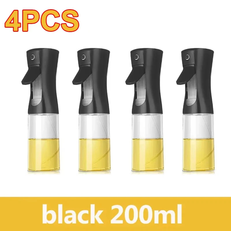 200ml 300ml 500ml Oil Spray Bottle Kitchen Cooking Olive Oil Dispenser Camping BBQ Baking Vinegar Soy Sauce Sprayer Containers