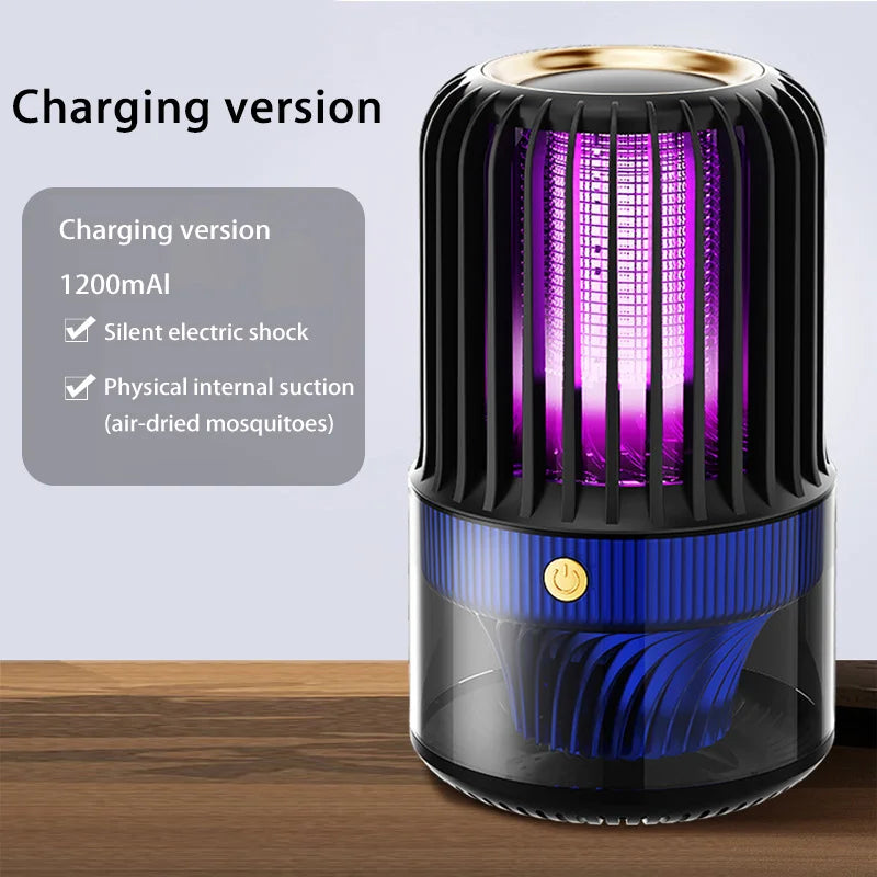 Lenovo Bug Zapper Muggenlamp USB Oplaadbare Draagbare Insectenval UV-licht Stil voor Thuis Binnen Buiten Camping