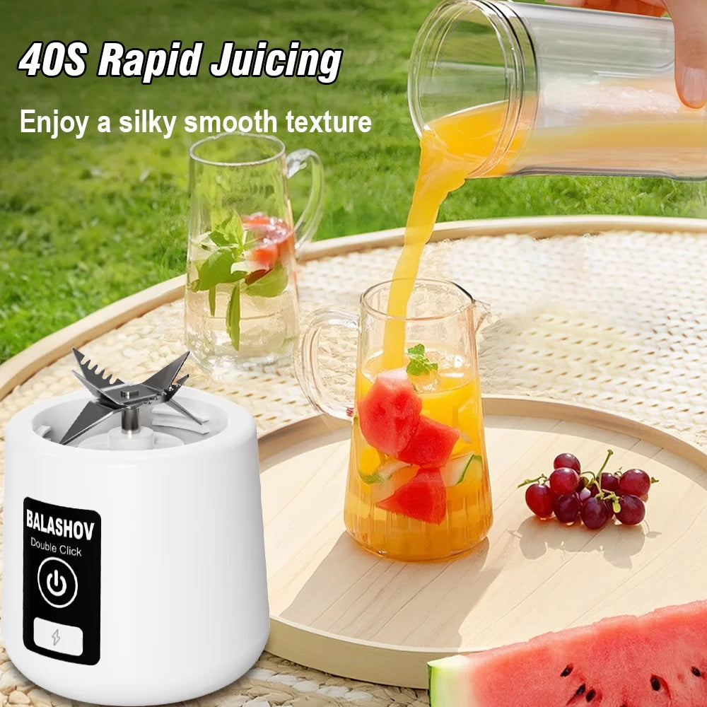 Portable Juice Maker Blender for Shakes Smoothie Juicer Steel Blades Vegetables Fruit Blender Juice Cup for Juicing