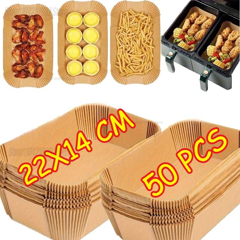 Air Fryer Baking Cooking Paper Aerogrill Parchment Paper Liner for Air Fryer Accessories Cooking ToolDisposable Dishes