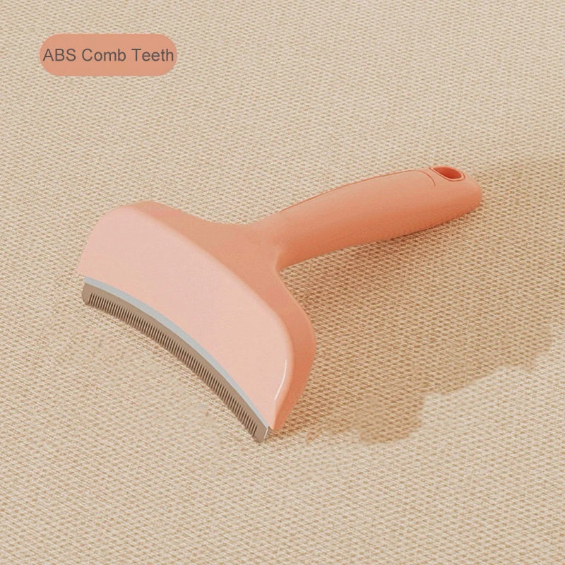ABS Pet Dog Knotting Comb Curved Cat Hair Remover Long Handle Pet Brush for Cats Dogs Kitten Grooming Supplies Pet Supplies