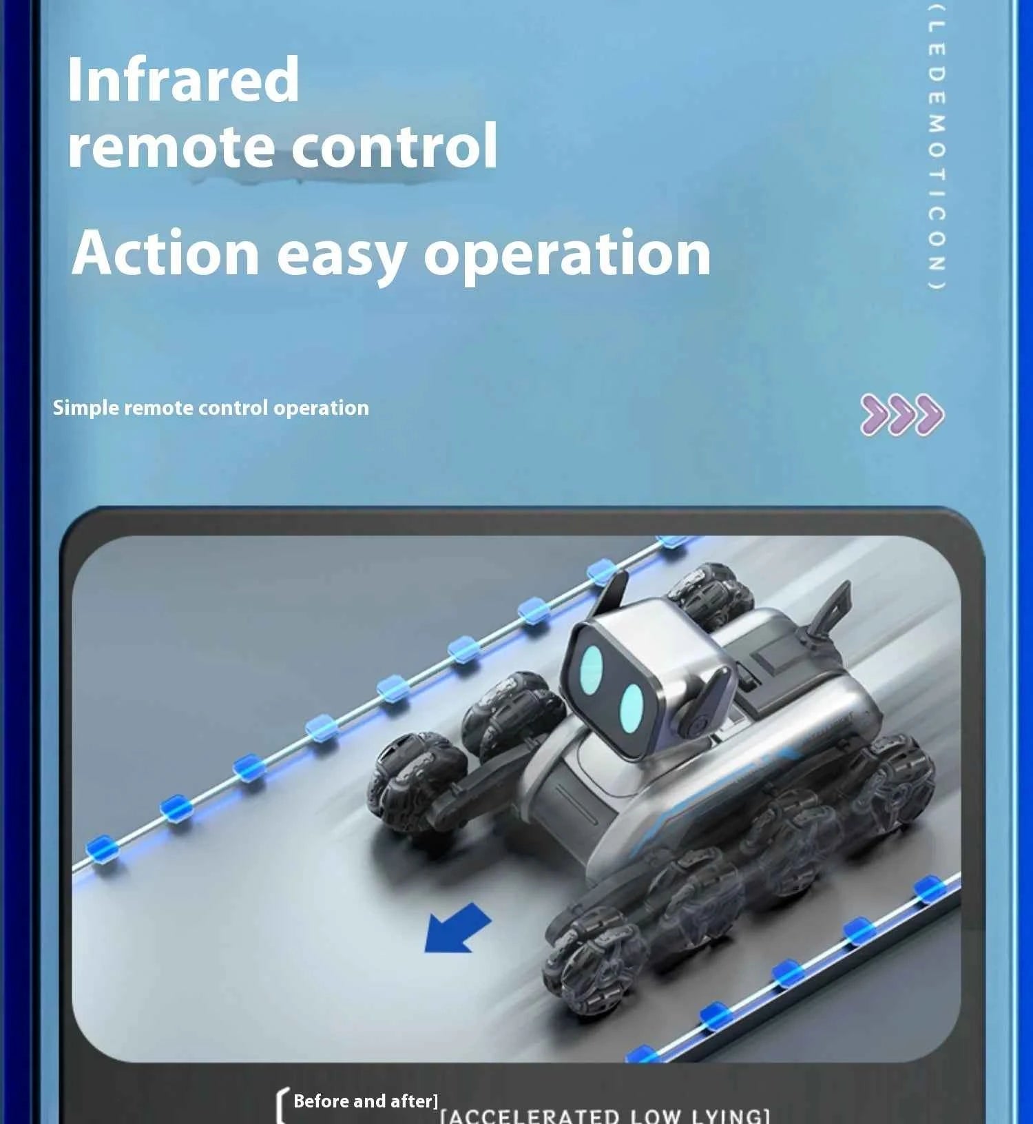 Technology Intelligent Remote Control Dog Toy - Electric Gesture Sensing Machine Dog Remote Control Car