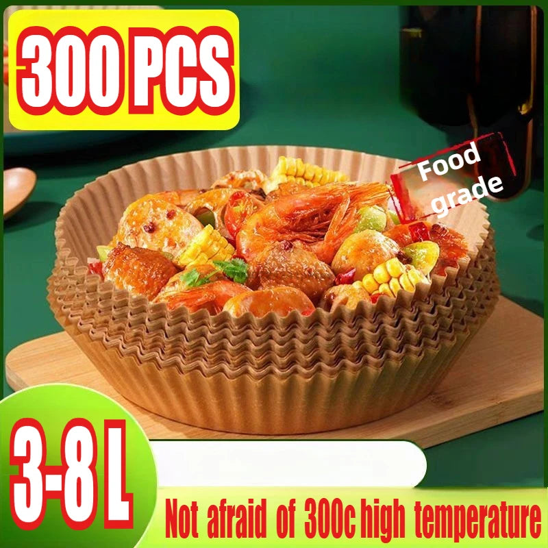 Air Fryer Paper Aerogrill Parchment Paper for Air Fryer Liner Airfryer Baking Cooking Paper Air Fryer Accessories Baking Tool