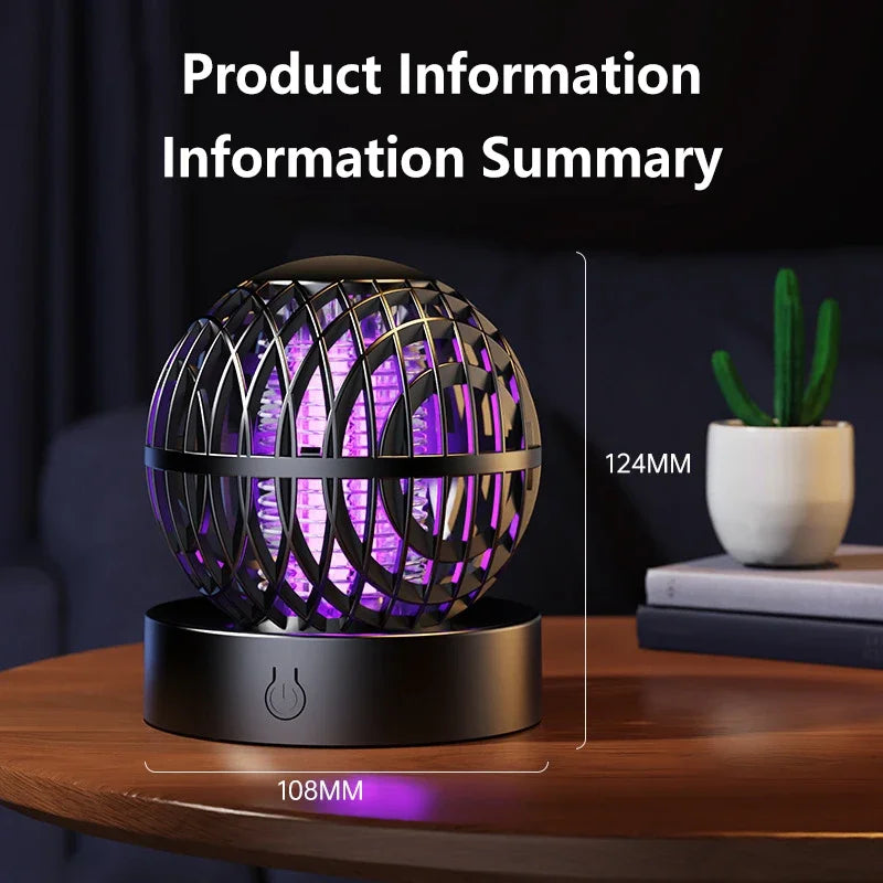 Lenovo nieuwe muggenlamp 3000V UV-licht USB oplaadbare draagbare elektrische insectenverdelger voor thuis, kamperen, reizen en buiten