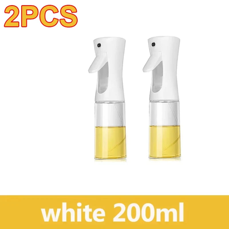 200ml 300ml 500ml Oil Spray Bottle Kitchen Cooking Olive Oil Dispenser Camping BBQ Baking Vinegar Soy Sauce Sprayer Containers