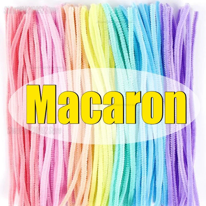 DIY Chenille Wire Chenille Stem Twist Stick Pipe Cleaners Clean Pipes for Crafts Crafting Supplies Creative Wires Kid Handmade