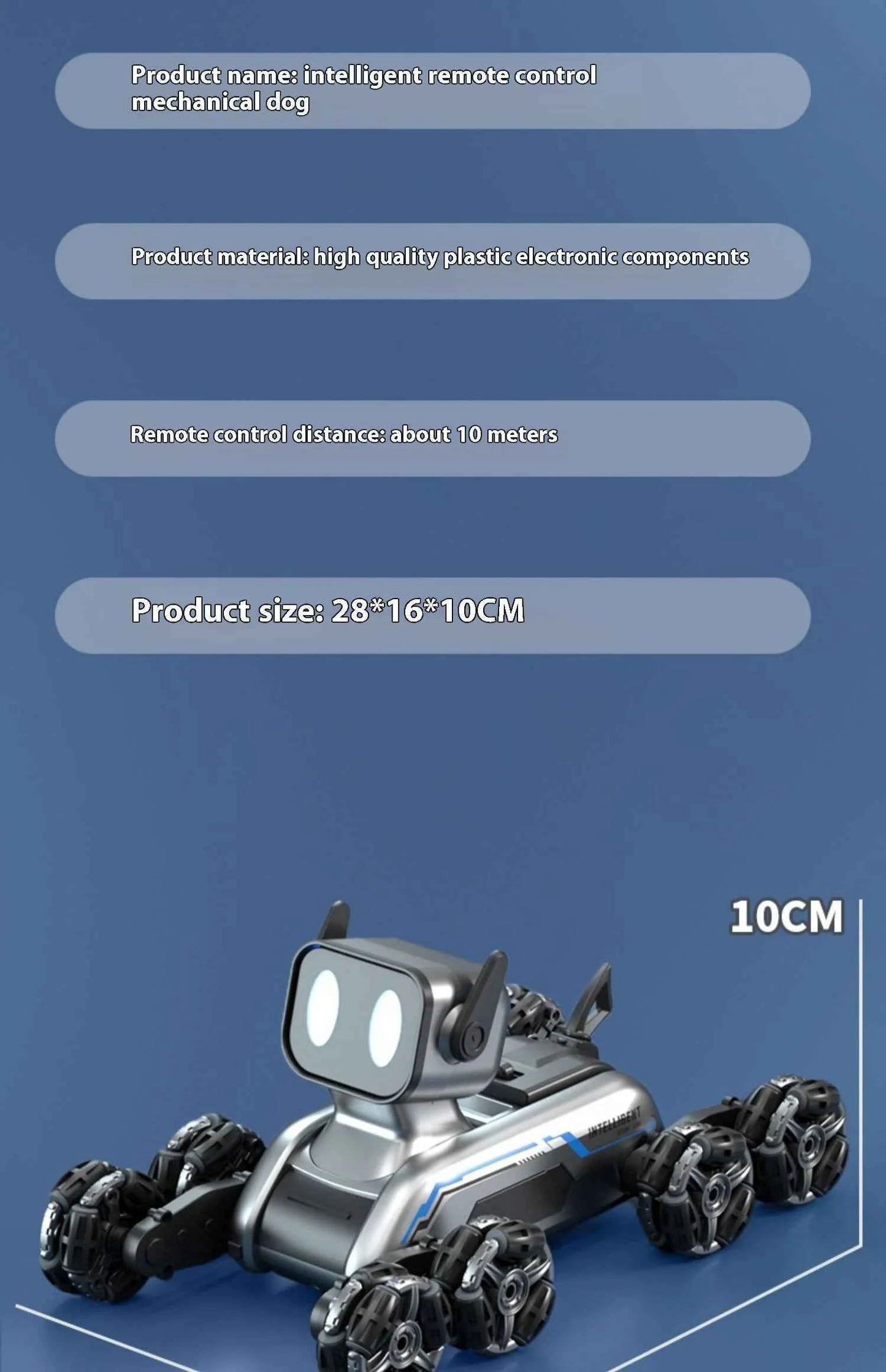 Technology Intelligent Remote Control Dog Toy - Electric Gesture Sensing Machine Dog Remote Control Car