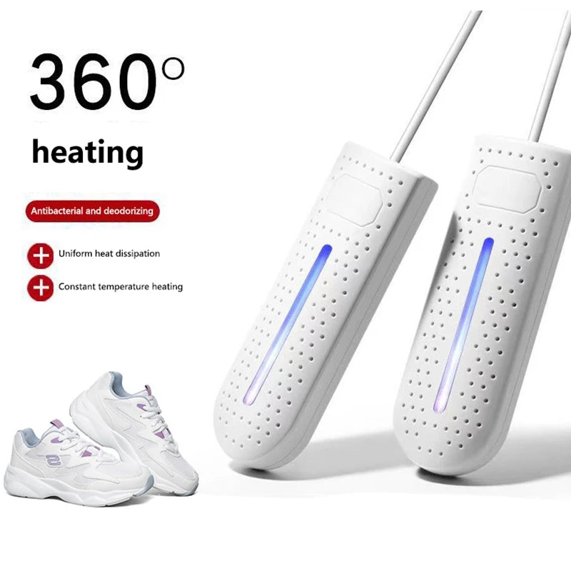 Intelligente schoenendeodorant-droger, droogmachine, constante temperatuurverwarming, USB draagbare schoen- en sokkendroger met timer voor op reis, nieuw