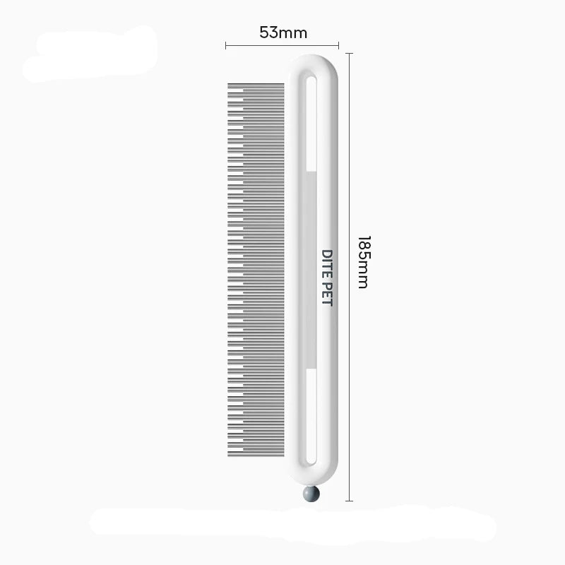 Stainless Steel Pet Cat Knotting Comb Pet Needle Brush for Cats Dogs Pet Hair Remover Kitten Grooming Tools Cat Accessories