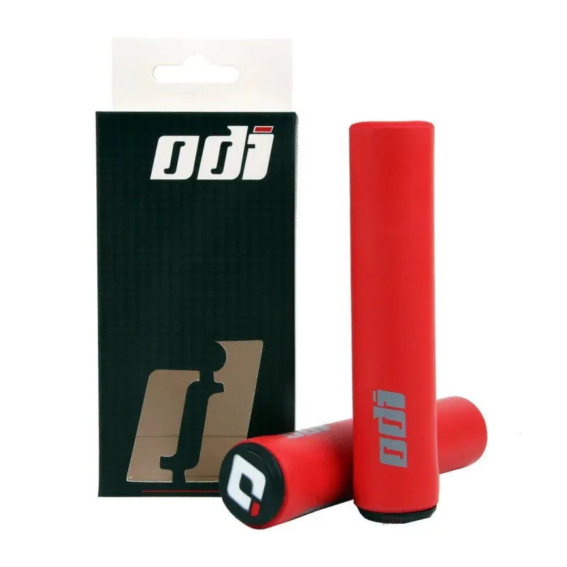 2PCS ODI MTB Silicone Grips Soft Shock Absorbing Bicycle Handlebar Covers Mountain Bike BMX Handlebar Cuffs for Fist Comfort