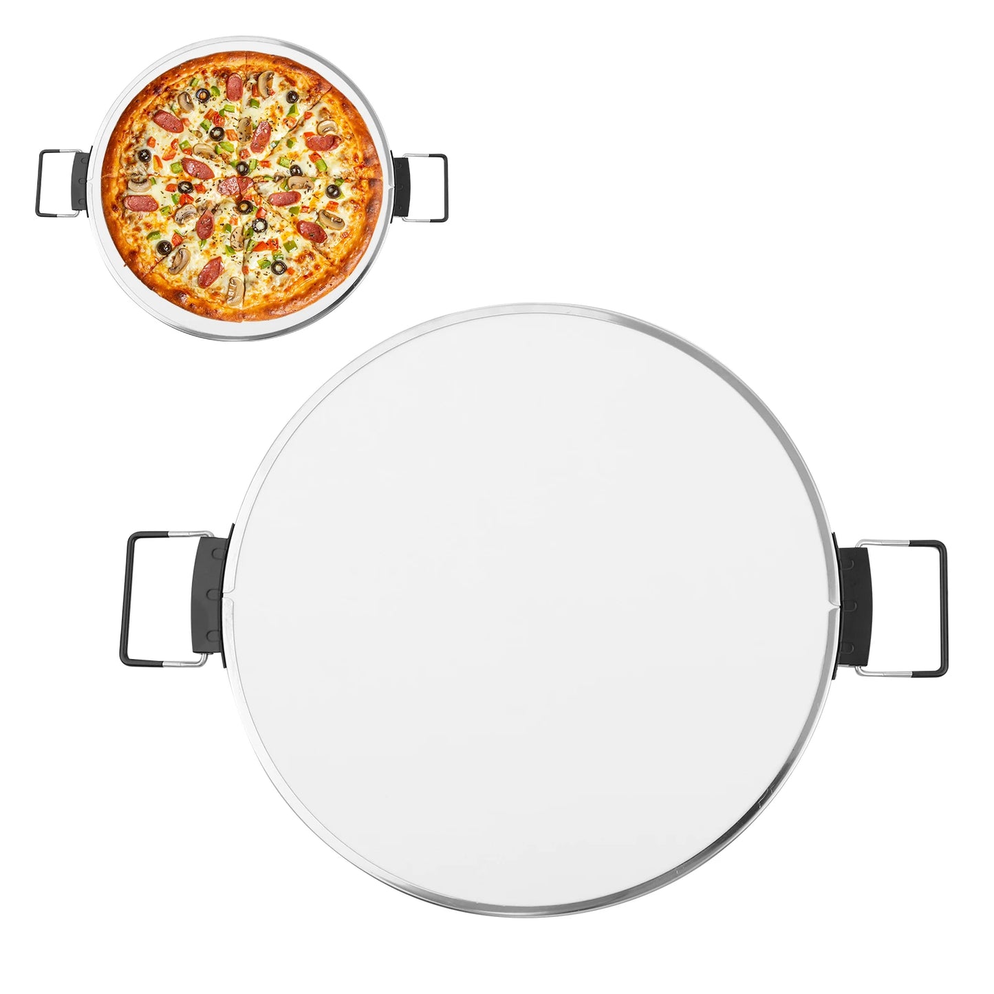 12 Inch Ceramic Pizza Tray Stone Pan Delicious Crust Calzones