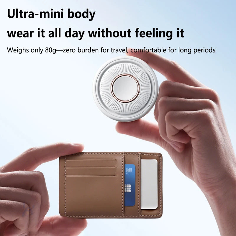 Leaveless 360° Adjustable Neck Fan – Portable, USB Charging, Silent for Students & Lazy Days