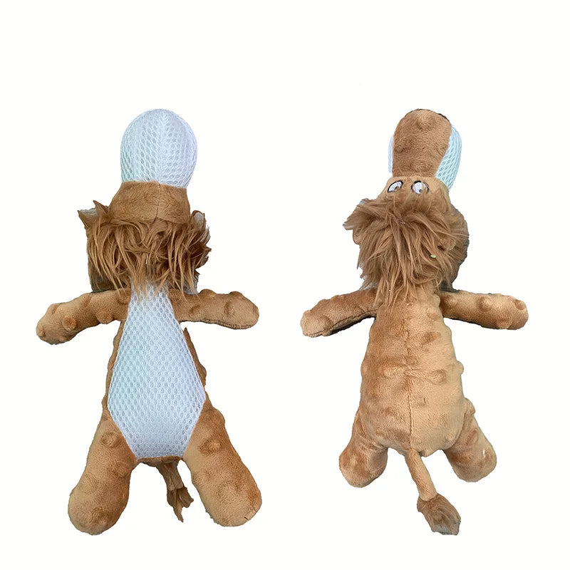 Plush Pet Dog Toy Bite-Resistant Molar Pet Toys for Small Medium Dogs  Squeaky Dog Chew Toy Pet Supplies
