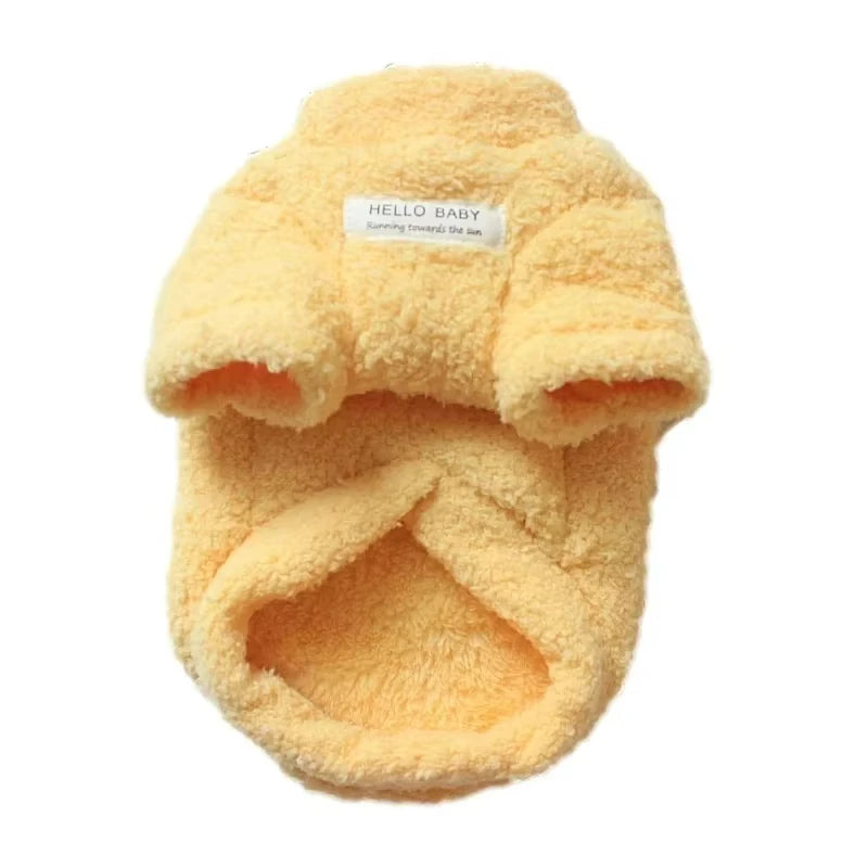 Winter Warm Dog Sweater for Small Dogs Plush Dog Clothes Soft Puppy Coat Jacket Chihuahua Teddy Puppy Clothes Dog Supplies