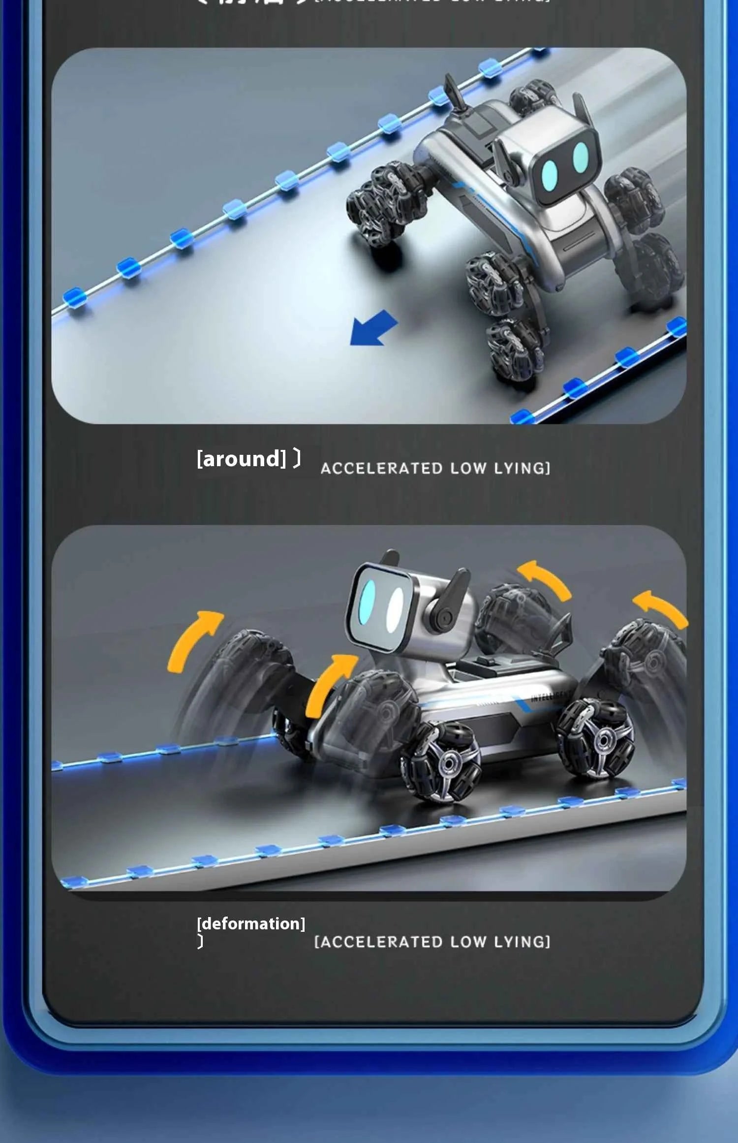 Technology Intelligent Remote Control Dog Toy - Electric Gesture Sensing Machine Dog Remote Control Car