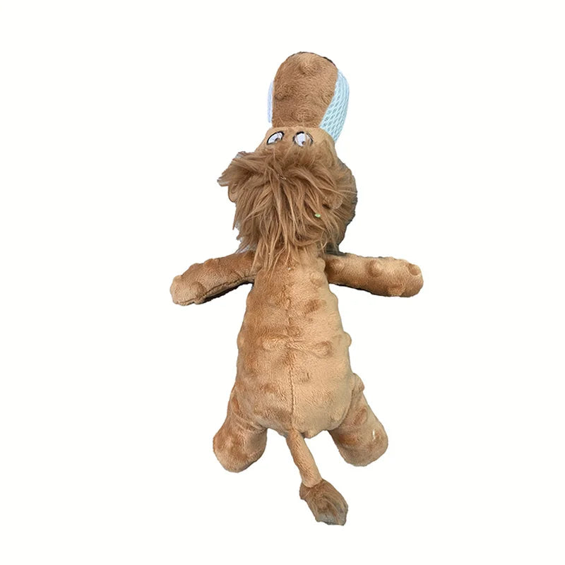 Plush Pet Dog Toy Bite-Resistant Molar Pet Toys for Small Medium Dogs  Squeaky Dog Chew Toy Pet Supplies