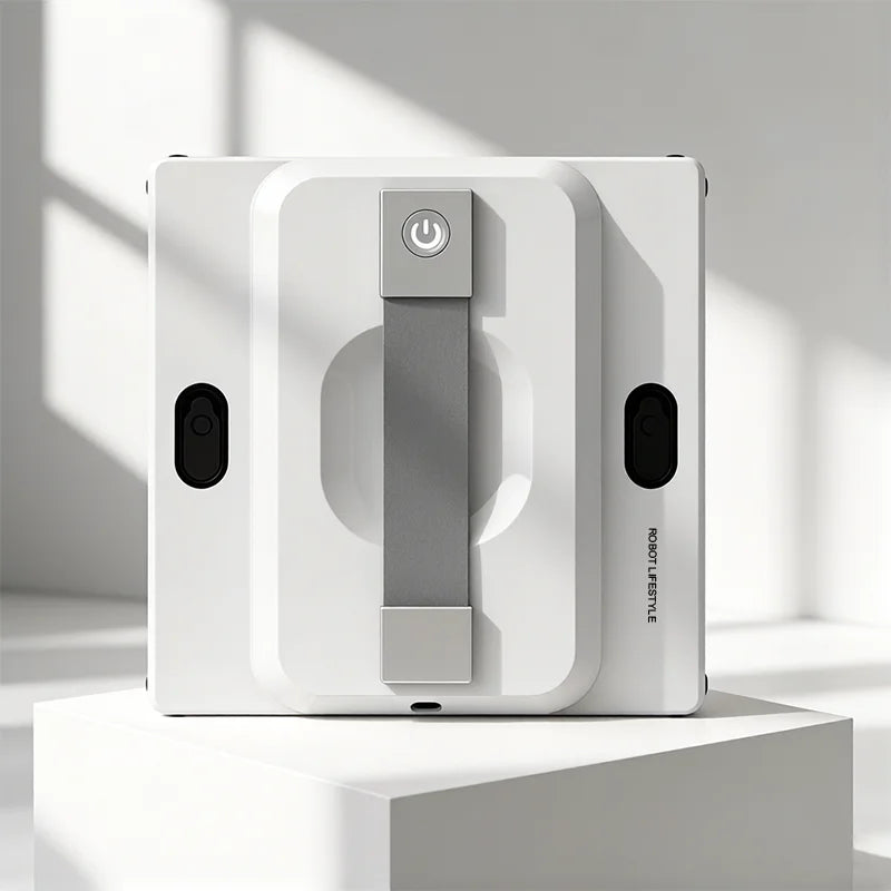 Robotic Windows Cleaner Robot for Washing Windows with 6 Nozzles Spray, 100ml Large Water Tank, 5200Pa High Suction, Smart Robot