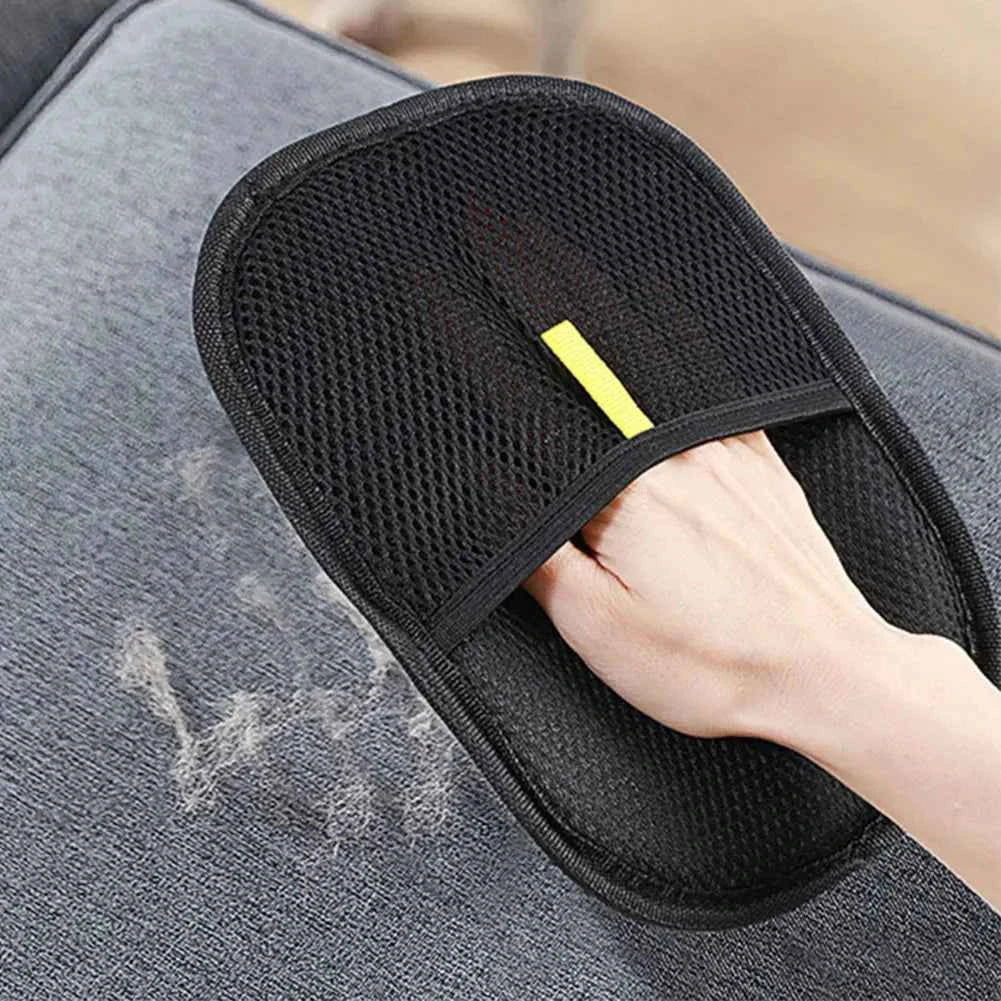 1 10pcs Pet Hair Removal Tool Pet Grooming Gloves Reusable Static Removal