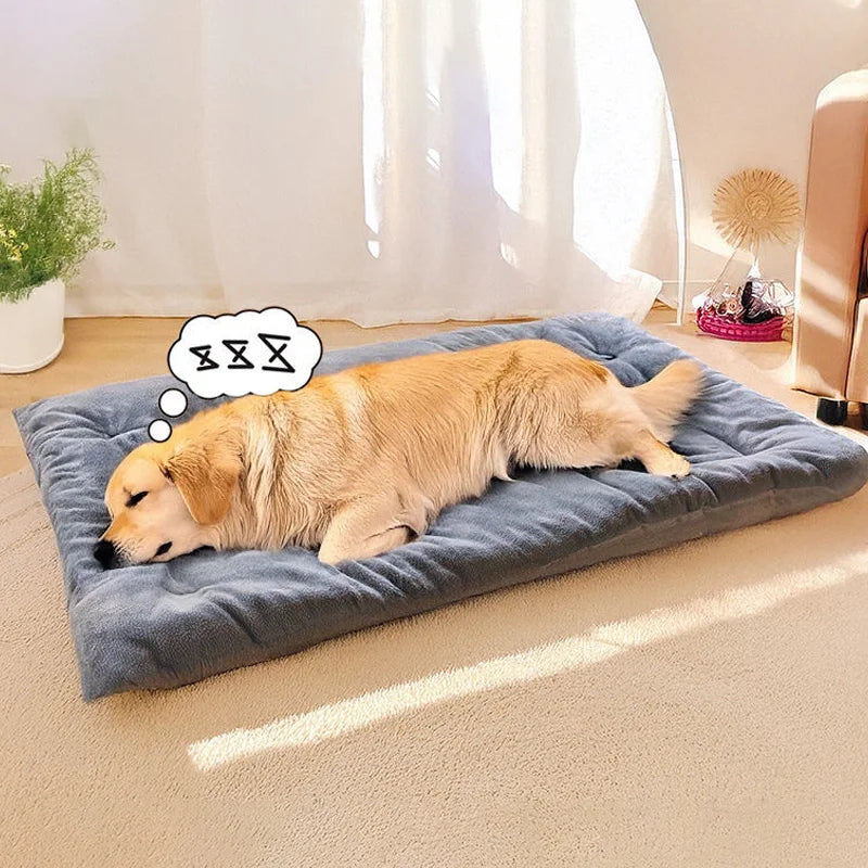 Winter Pet Dog Mat Fleece Thickened Dog Bed for Small Medium Large Dogs Soft Pet Sleeping Mat Dog Accessories