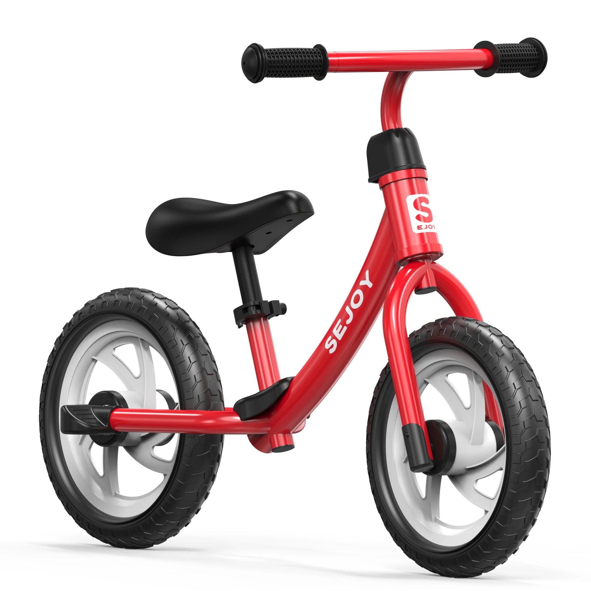 SEJOY Balance Bike for Kids - 12" Wheels, Adjustable Saddle, Perfect Outdoor Toy for Ages 3-6 Years Old - Quality Shopping Centre