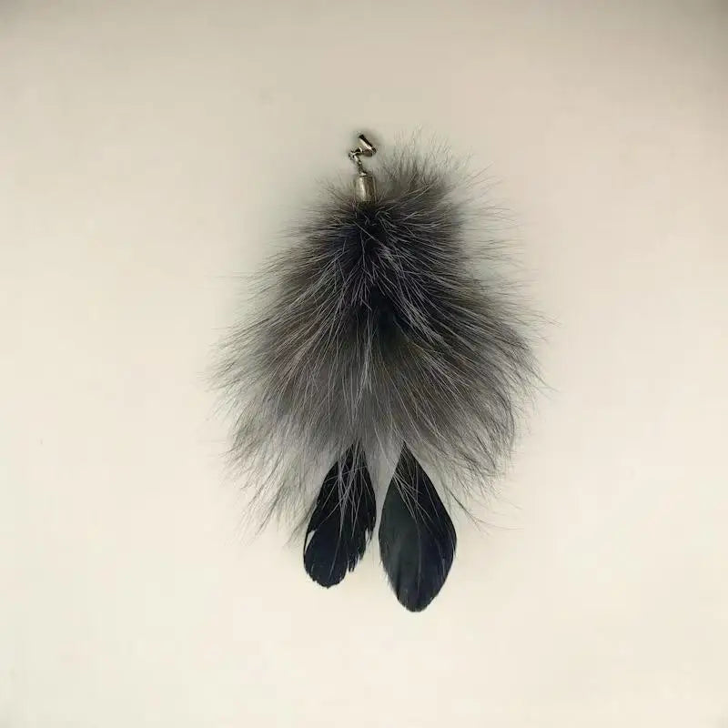 2 têtes de rechange en plumes pour jouet interactif pour chat et chaton